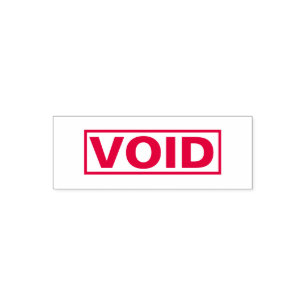 For Bookkeeping Simple VOID Self-inking Stamp