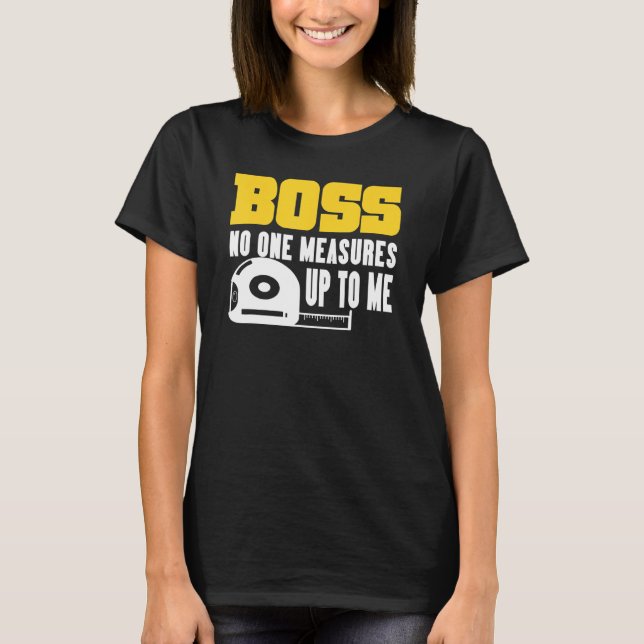 For Bosses   Quote Manager T-Shirt (Front)
