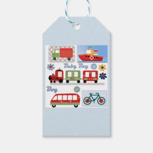For boy gift tags