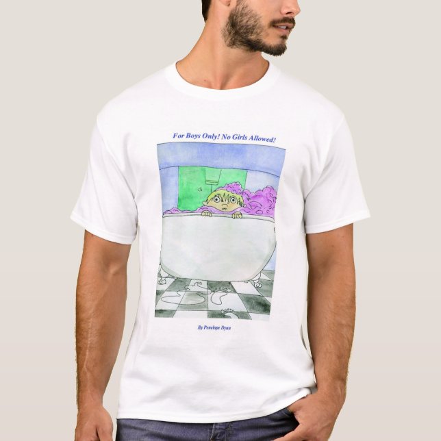 For Boys Only T-Shirt (Front)