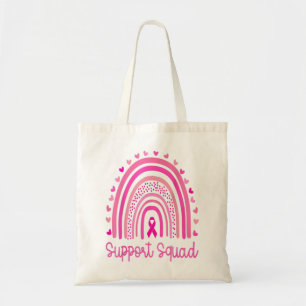 For Breast Cancer Awareness Cancer Warrior Support Tote Bag