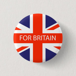 For Britain Badge 1 Inch Round Button