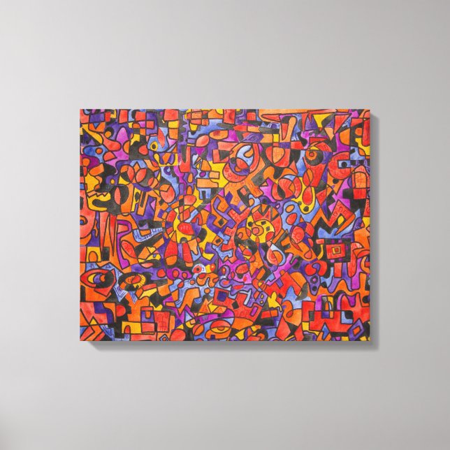 for cabinet canvas print (Front)