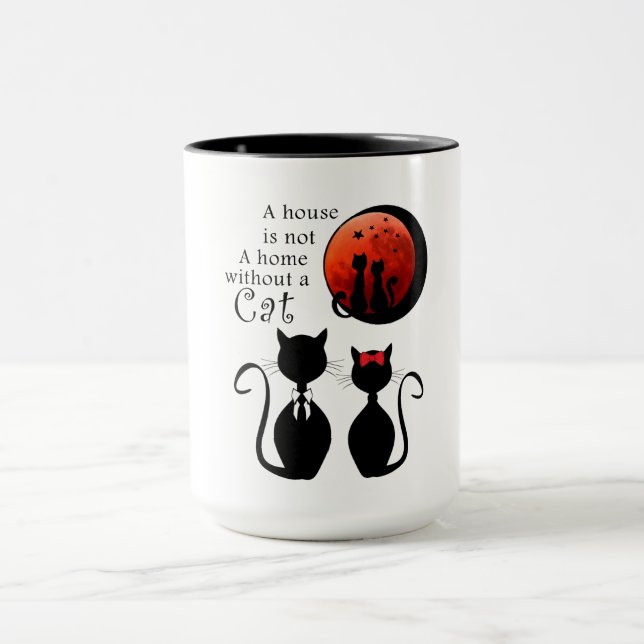 For Cat lovers Mug (Center)