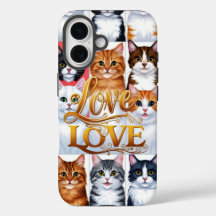 For cat lovers only, your new phone case with the
