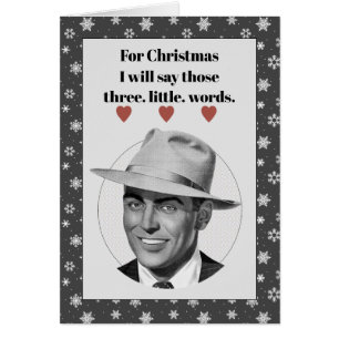 For Christmas I will say...