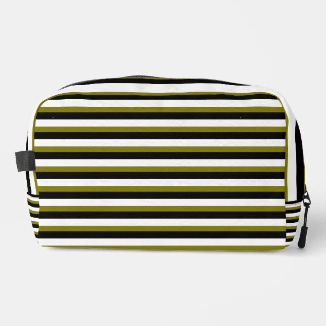 For Clean Girls – Olive Yellow Toiletry Bag (Front)