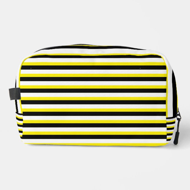 For Clean Girls – Sunny Yellow Toiletry Bag (Front)