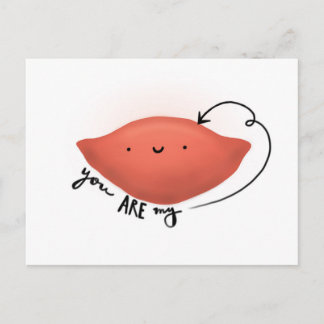 For cute and sweet potatoes 🍠 postcard
