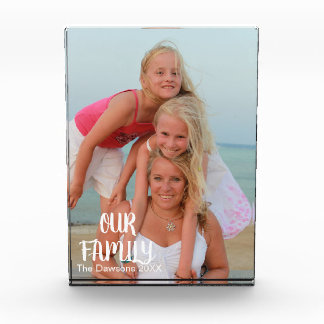 For Dad Custom Photo Block