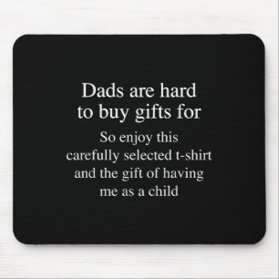 For Dads Who Are Hard To Buy For Funny Dad Men Fat Mouse Pad