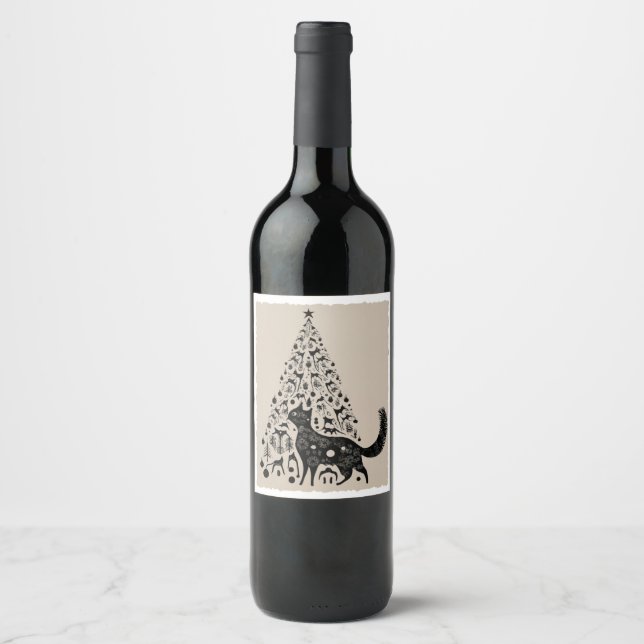 For dedicated armadillo hunters, our 'Armadillo Hu Wine Label (Front)