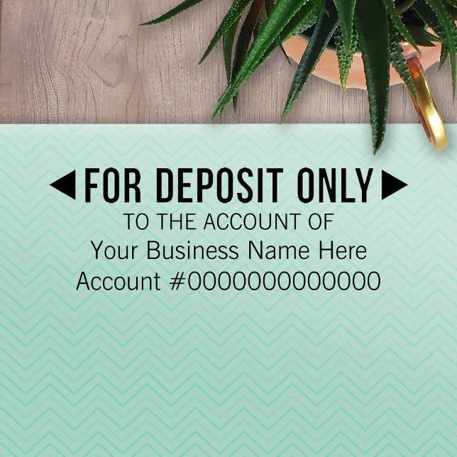 For Deposit Only - Basic Office or Business Bank Self-inking Stamp (Creator Uploaded)