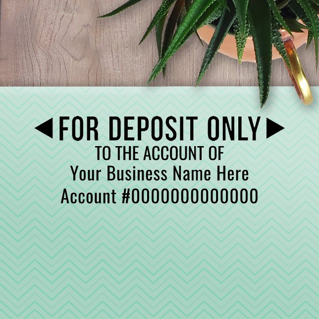 For Deposit Only - Basic Office or Business Bank Self-inking Stamp (Creator Uploaded)