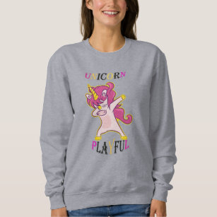 For distinguished women, discover unicorn-inspired sweatshirt