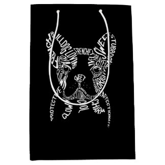 For Dog Lovers French Bulldog Medium Gift Bag