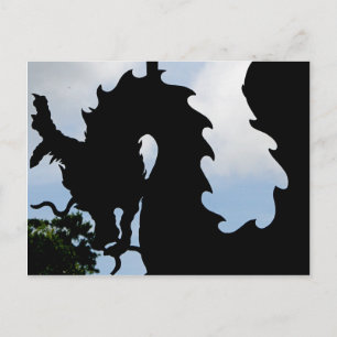 For Dragons Postcard