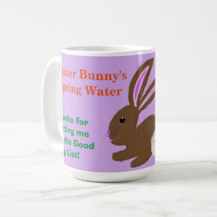 For Easter Bunny Water Mug Personalize Name