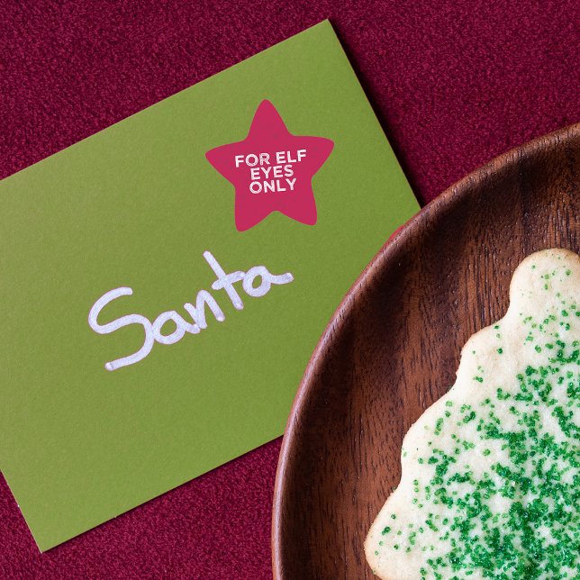 For Elf Eyes Only Christmas Star Sticker (Creator Uploaded)