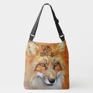 For Fox Sake Design Crossbody Bag