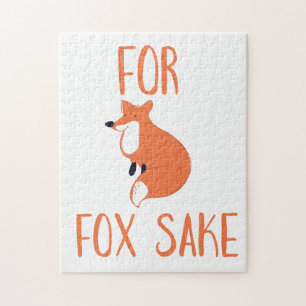 For Fox Sake Jigsaw Puzzle