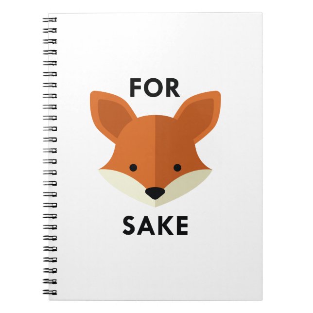 For Fox Sake Notebook (Front)
