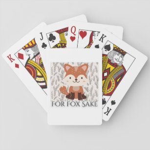 For Fox Sake Playing Cards