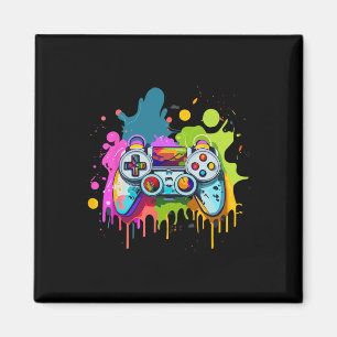 For Gamers Paint Controller Gaming Apparel Video G Magnet