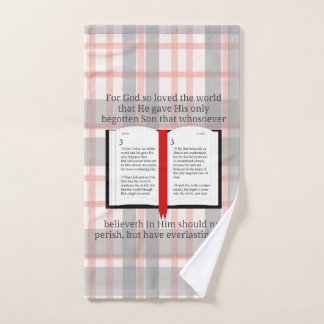 For God So Loved the World Bath Towel Set