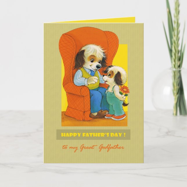For Godfather on Father's Day Card (Front)