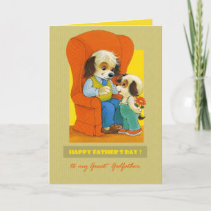 For Godfather on Father's Day Card