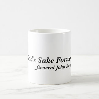 "For God's Sake Forward!" Magic Mug