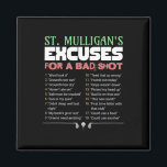 For Golfers St.mulligan's Excuses For A Bad Shot F Magnet<br><div class="desc">For Golfers St.mulligan's Excuses For A Bad Shot Funny Golf</div>