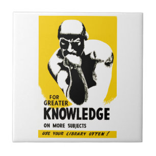For Greater Knowledge Tile