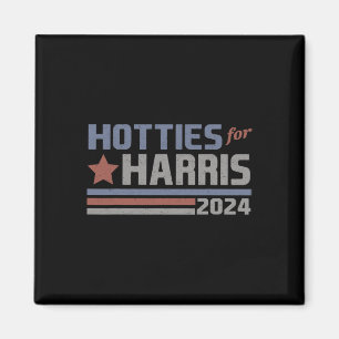 For Harris 24 Hotties For Harris 2024 Tee 3 Magnet