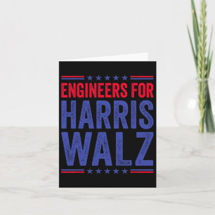 For Harris Wheimer Election 2024 Vote Kamala Waltz Card