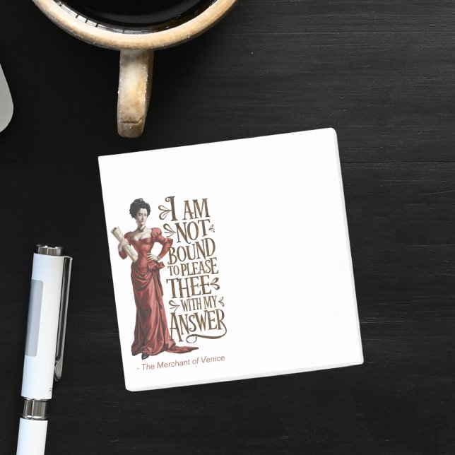 For Her Bold Sassy Quote Sticky Notes (Creator Uploaded)