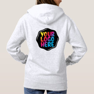 For Her Mama New Mom Add Your Logo Here Customized Hoodie