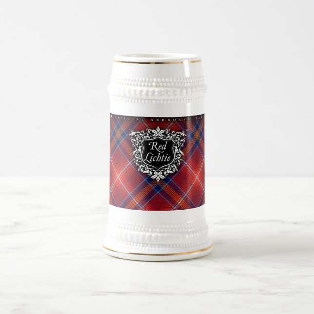 FOR HIM Red Lichtie Stein - Customizable - (Center)