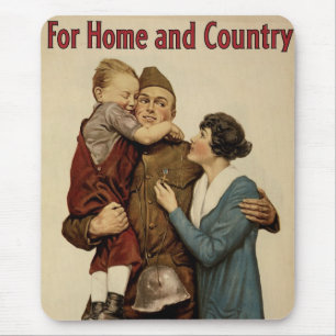 For Home and Country Mouse Pad