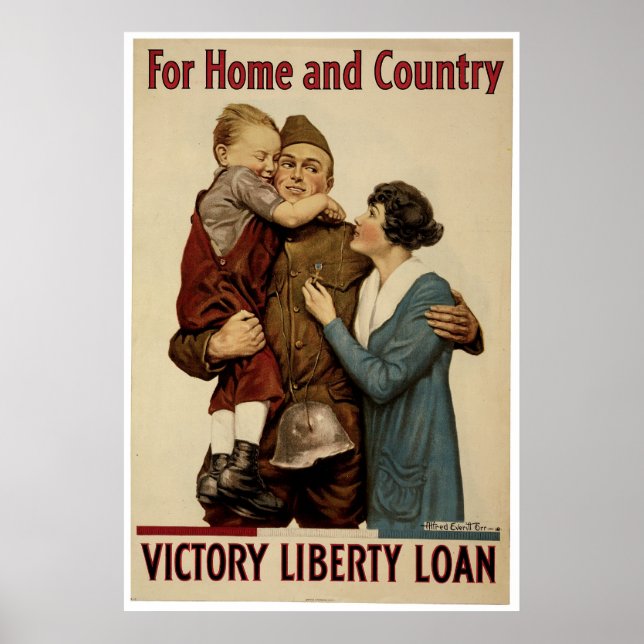 For Home and Country Poster (Front)
