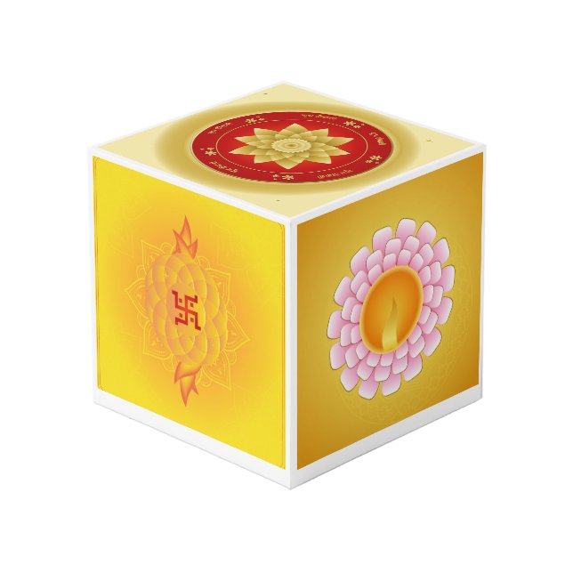 for  home decor cube (Front Angled)