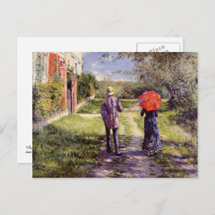 For Husband on Father's Day. Fine Art  Postcard