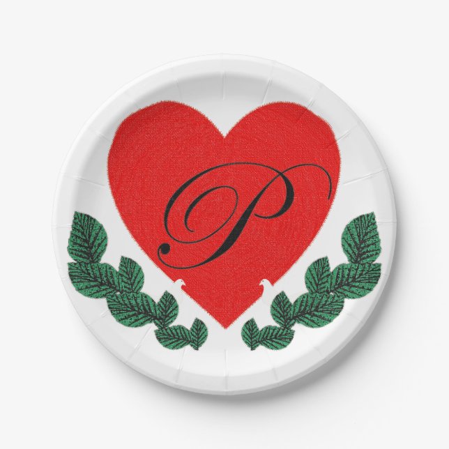 for initial paper plate (Front)