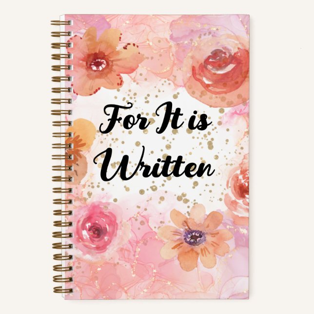 For It Is Written Journal (Front)
