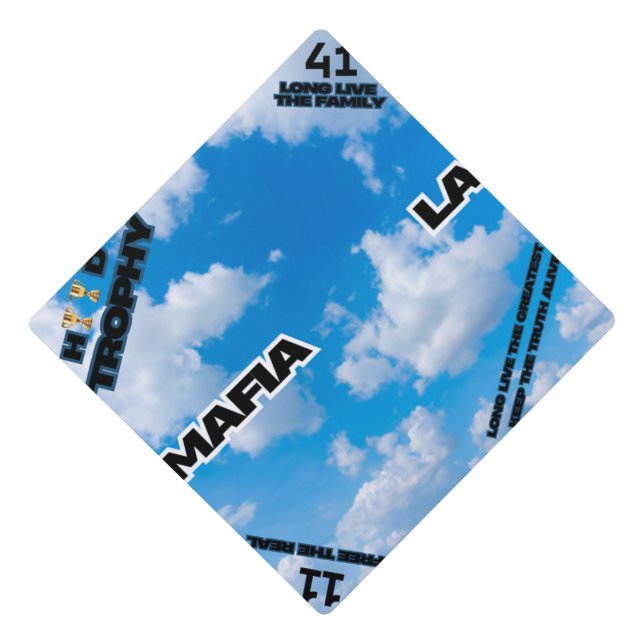 For Jacquese Jones Graduation Cap Topper (Front)