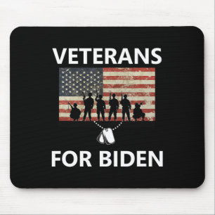 For Joe Biden Kamala Harris 2020 Vet Election  Mouse Pad