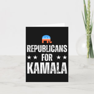 For Kamala Harris Card