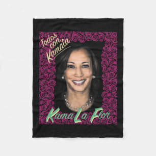 For Kamala Harris Harris 2024 Kamala Harris For Pr Fleece Blanket
