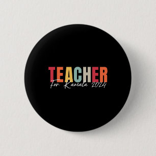 For Kamala Harris Voting Election 2024 2 Inch Round Button